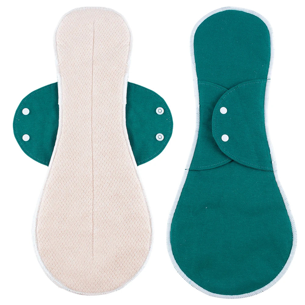 2pcs Heavy Flow Women Menstrual Pads Quick-Dry & Highly Absorbent Sanitary Pads Large Size Soft Comfortable Fit Panty Liners