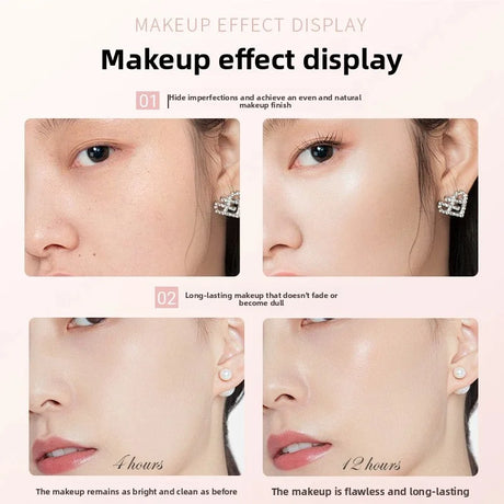 Dewy Glow Foundation Stick | Lightweight Cream Texture, Long-Lasting, Quick Apply, Natural Flawless Skin