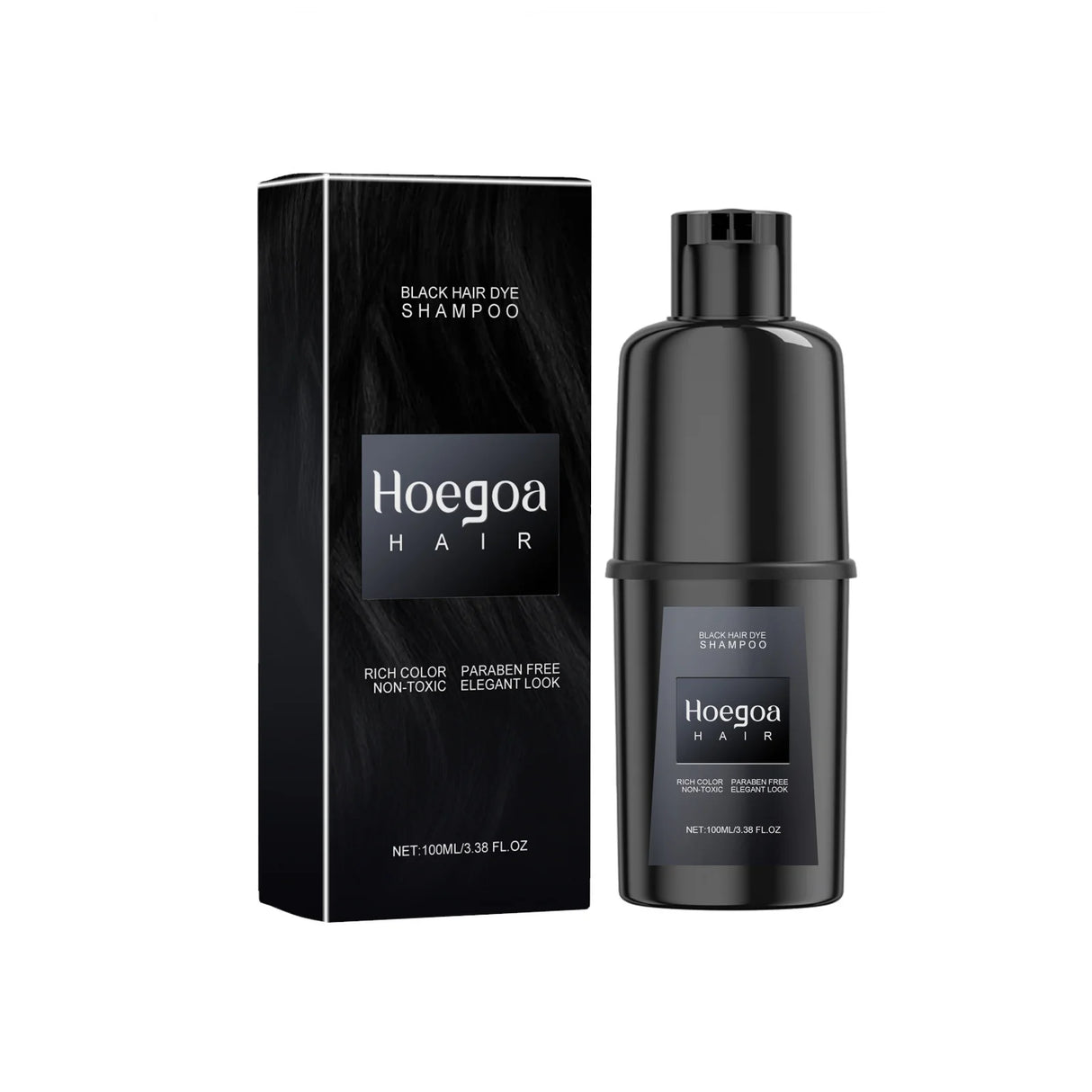 Herbal Hair Dye Shampoo Nourishing Repair Scalp Long Lasting Black Brown Red Puple Color Hair Color Shampoo Home Use Women Men