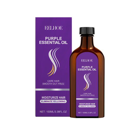 Purple Shampoo, Long-Lasting Color Care, Daily Nourishing, Smooth and Moisturizing Hair, Purple Shampoo