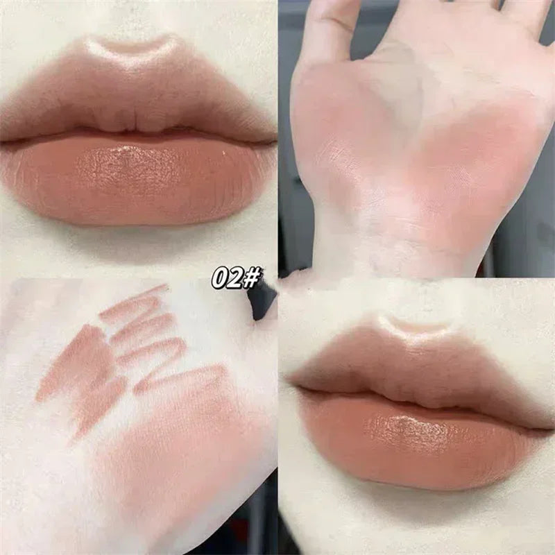 Lipliner Pencil Matte Velvet Lip Liner Pen Outline Lip Shape Lipstick Pen Waterproof Lasting Non-stick Cup Nude Lip gloss Makeup