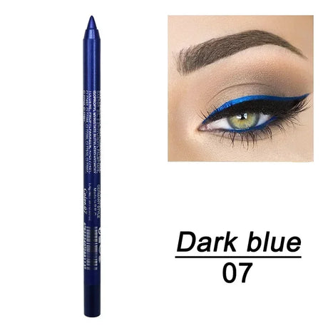 6 Color Colourful Eyeliner Pen High Pigment Pearly Shimmer