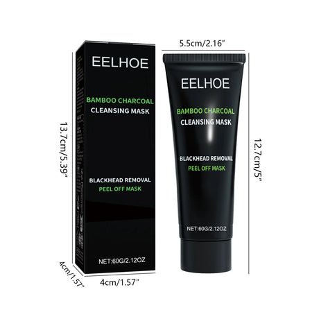 Bamboo Charcoal Tear-off Mask Blackhead Remover Deep Cleanig Purifying Shrink Pores Cream Exfoliator Peel Mud Mask Skin Care