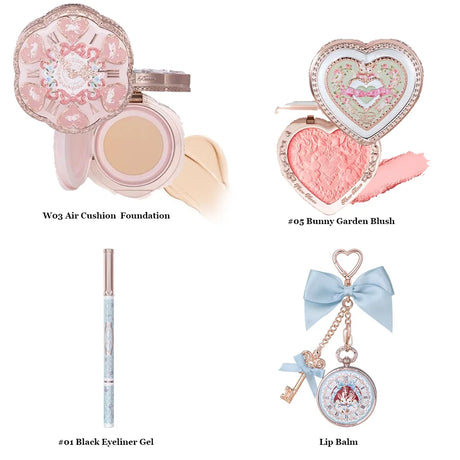 Flower Knows Makeup Sets Little Angel Bunny Garden Lip Glaze Blush Shell Jewelry Flowerknows Birthday Gift Kit De Maquillaje
