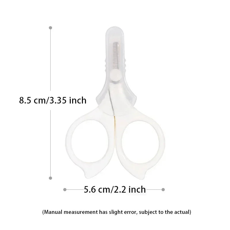 Safety Scissors Trimmer Manicure Cutter Special Scissor Babies Care Tools Accessories Newborn Baby Nail Clipper Convenient