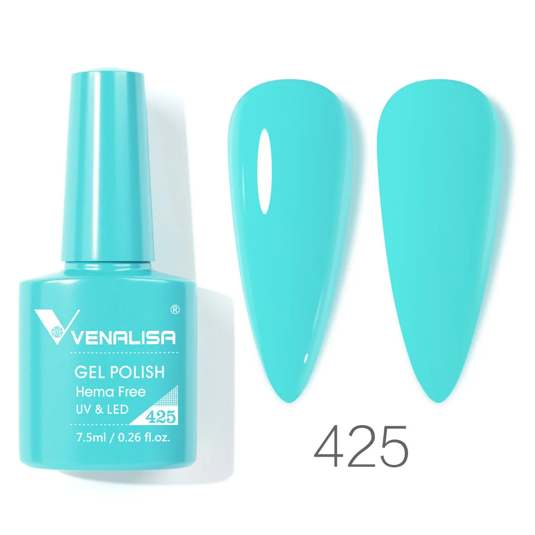 VIP5 Venalisa Nail Gel Polish Jelly Color HEMA/TPO FREE Nude Pink Semi Permanent Soak Off UVLED Gel Polish Sparkle Gel Varnish