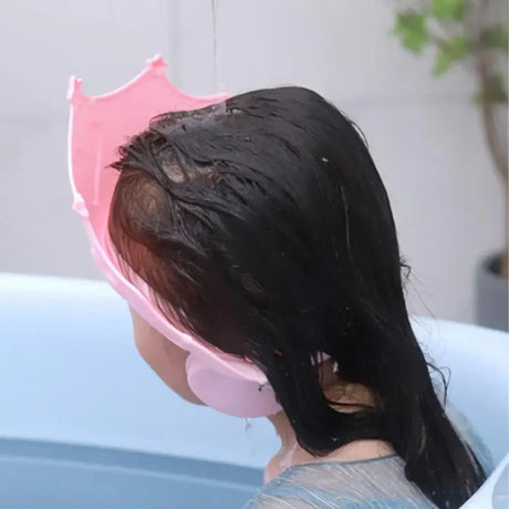 Children Shampoo Bathing Adjustable Hair Wash Hat Shower Protect Head Cover Baby Shower Soft Cap For Kids Ear Protection Safe