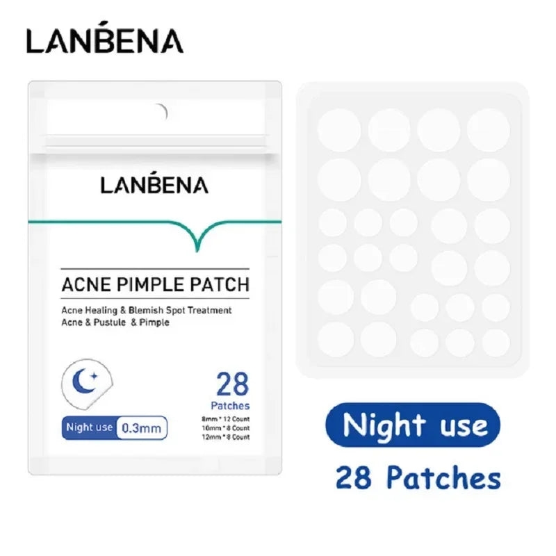 LANBENA Repair Acne Patch Facial Skin Care Fade Blemishes Pimple Marks Closed Acne Blemishes Cover Acne Pimple Repair Patch