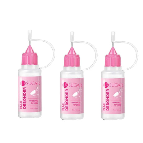 Nail Solid Gel Glue Remover & Debonder Fast Dissolve Liquid for Fake Tips Press On Nails, False Nails | Quick Manicure Tool