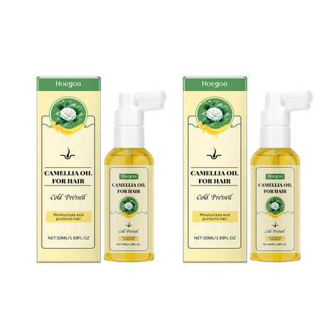 Repairing Camellia Hair Oil Spray For Dry Damaged Frizz Control Nourishing Conditioner With Camellia Seed Oil Hair Treatment