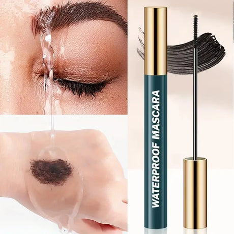 4D Mascara, Black, Waterproof, Ultra-Long, Volumizing, Long-Lasting Smudge-Proof, Perfect Festivals and Special Occasions