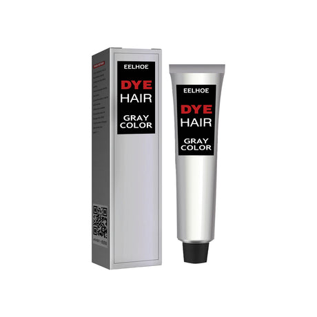 Semi-permanent Silver Gray Hair Dye Natural Hair Dye Cream.Washable Treatment All Day Hold Dye DIY Hairstyle For Party,Cosplay