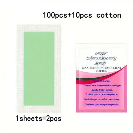 10/20/30/50 Pcs Depilatory Wax Strips For Hair Removal Wax Paper Cold Wax Strips Paper For Face Neck Arm Leg Body Beauty Tools