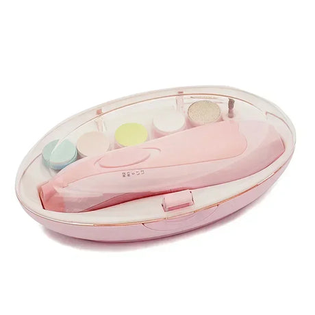 Electric Baby Nail Trimmer Baby Items Kid Nail Polisher Tool Care Kit Easy To Trim Nail File Newborn Baby Things Bebe Accessorie