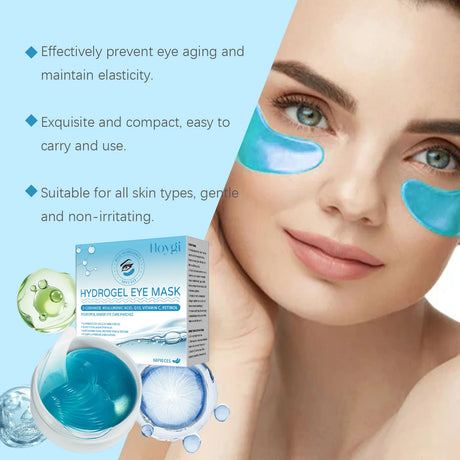 60PCS Retinol Eye Masks Firming Eye Bags Anti Dark Circles Fine Lines Removal Moisturizing Anti Wrinkle Skin Care Eye Patches