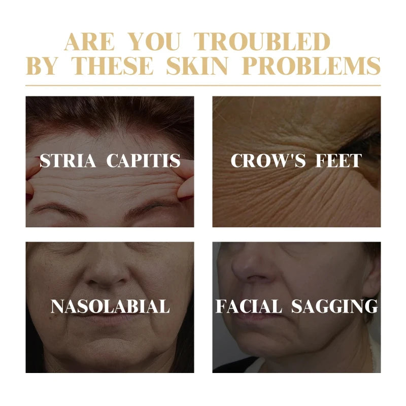 10pcs Korean Collagen Anti Wrinkle Facial Mask Fade Fine Lines Anti Aging Firm Skin Moisturizing Brightening Skincare Mask