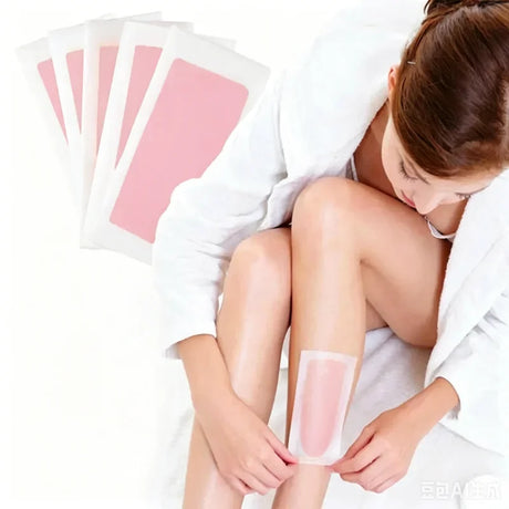 10/20/30/50 Pcs Depilatory Wax Strips For Hair Removal Wax Paper Cold Wax Strips Paper For Face Neck Arm Leg Body Beauty Tools