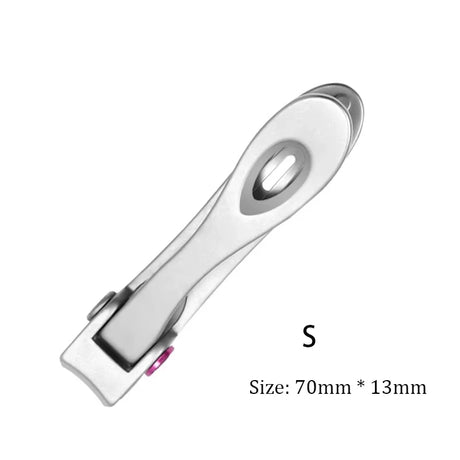 High quality Nail Clippers Stainless Steel Two Sizes Are Available Manicure Fingernail Cutter Thick Hard Toenail Scissors 2028