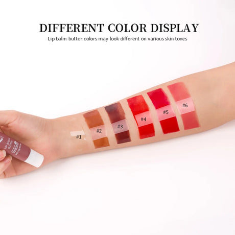New Conditioning Butter Lip Balm Instant Moist Hydrate Shine Sheer Tint Soothing Vanilla Lip Care Repair Dry Chapped Lips Long Lasting Lip Treatment Cosmetic