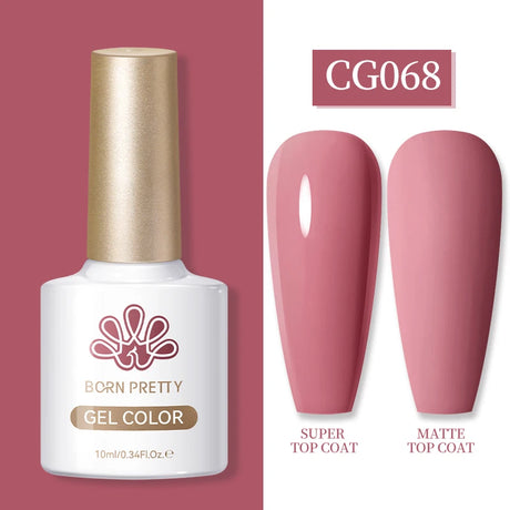 BORN PRETTY 10ML Nail Gel Polish Soak Off UV LED Semi Permanent Nail Salon Home Design French Nails Manicure Gel Nails