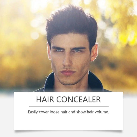 Men Hair Waterproof Concealer Hairline Shadow Root Cover up Repair Forehead Makeup Durable Hair Concealer Liquid Cream 50g