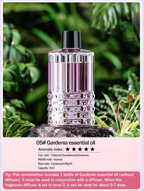 Multi-functional rechargeable portable aroma diffuser essential oil diffuser timer air freshener car home living room bathroom