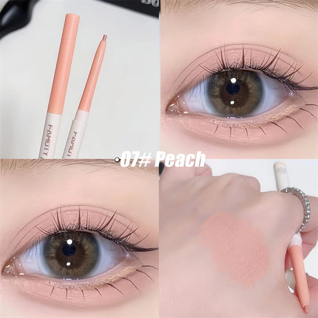 1-Piece Lying Silkworm Eyeliner Gel Pen Smooth Long Lasting