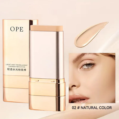 Dewy Glow Foundation Stick | Lightweight Cream Texture, Long-Lasting, Quick Apply, Natural Flawless Skin