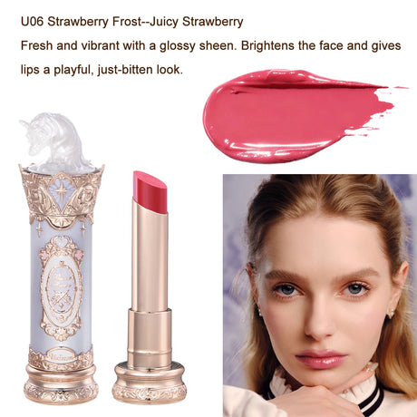 Flower Knows Knight Unicorn Makeup Set Eyeshadow Blush Lipstick Loose Powder Long Lasting Fantasy Princess Beauty Kit Cosmetics
