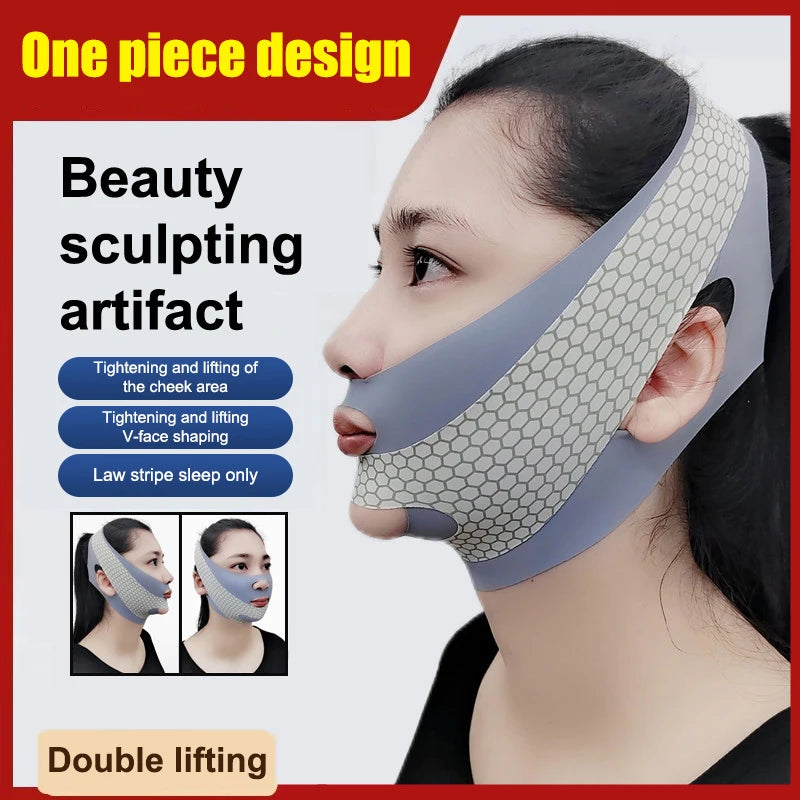 1pc Face-Lift With Sleep Faces V Shaper Facial Slimming Bandage Relaxation Shape Lift Reduce Double Chin Face Thining Band