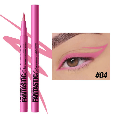 Waterproof Eyeliner Long Lasting Pencil Colourful Pigment Blue