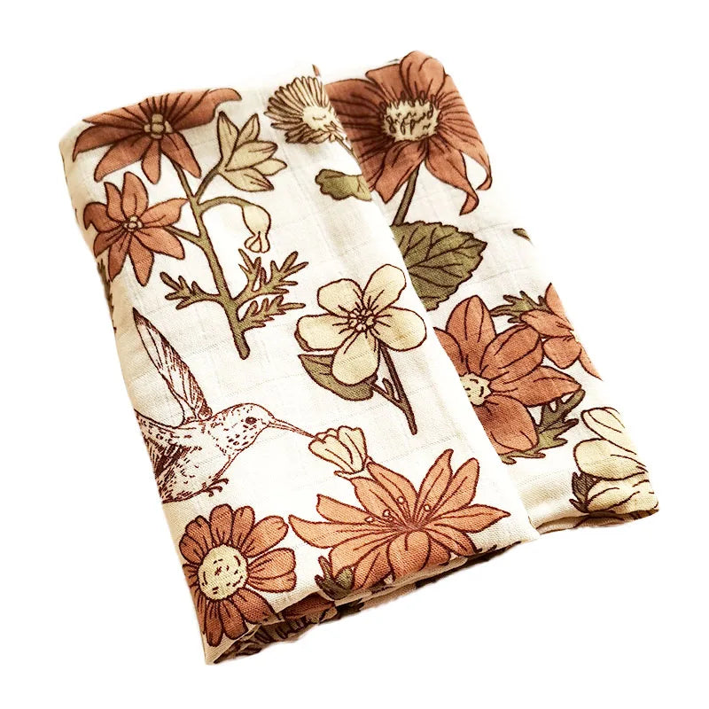 58x58cm Muslin Cotton Baby Towels Scarf Swaddle Bath Towel Newborns Handkerchief Bathing Feeding Face Washcloth Wipe