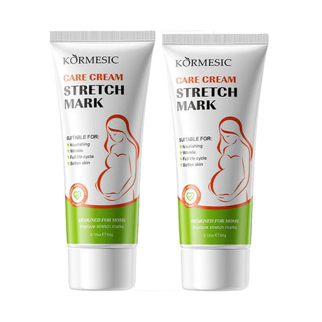 Remove Pregnancy Stretch Marks Cream Improves Elasticity Fade Growth Lines Smoothing Nourishing Moisturizing Firming Skin Care