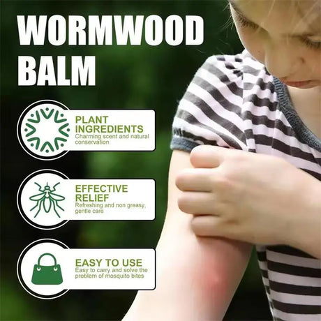 Mint Ointment Relieve Dry and Itchy Skin Cooling Cream Prevent Insect Bites Skin Redness and Swelling Treatment Body Care 10g