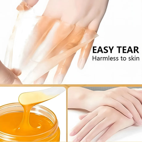 1/3/5/10 Pcs Vitamin C Turmeric Hand and Foot Skin Mask Moisturizing Exfoliating Hand Wax Cream Exfoliating Foot Skin Care
