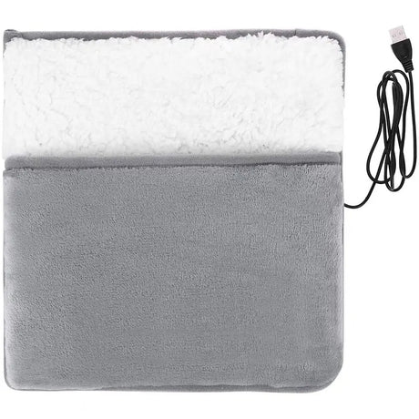 Winter Electric Foot Heating Pad USB Constant Temperature Household Feet Warmer Heater Heating Slippers for Home Office Bedroom