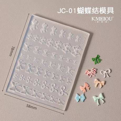 1pc Butterfly Sweater Snowflake 3D Acrylic Mold Photo Frame Silicone Nail Art Nails DIY Nail Art Templates Nails Mold