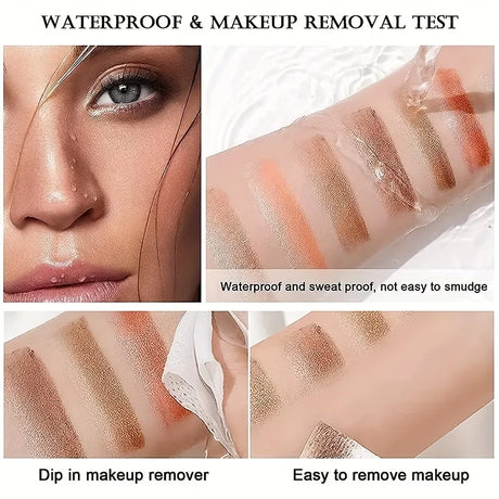 Two Color Gradient Eye Shadow Stick Three Dimensional Natural Without Taking Off Makeup