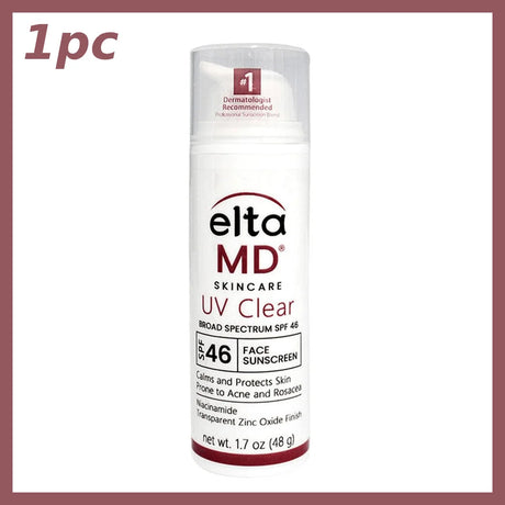 Eltamd 48ml Facial Sunscreen SPF46 UV Sunscreen Anti-Radiation Waterproof&sweatproof Non-greasy for Sensitive and Acne ProneSkin