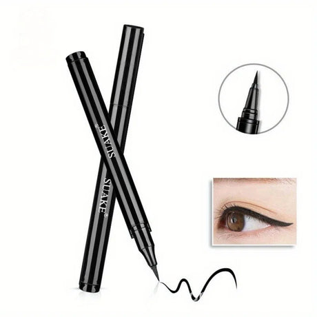 Black Waterproof, Sweat-Proof, And Smudge-Proof Eyeliner Creates