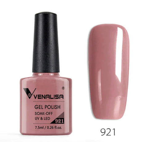 Venalisa 7.5ml Fashion Shiny Soak Off UV Gel Nail Gel Polish Cosmetics Nail Art Manicure Nails Gel Polish Tips Nail Varnish