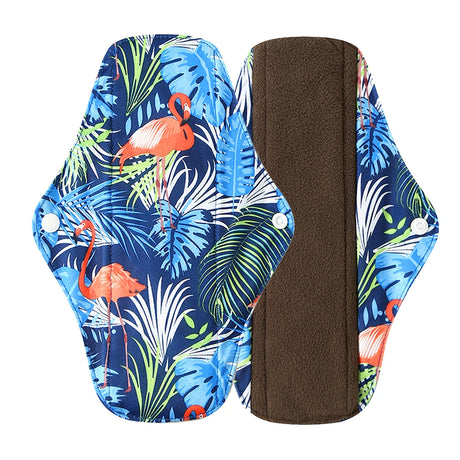 Washable Menstrual Pad Panty Liner Reusable Cloth Sanitary pad Hygienic and Soft Washable Charcoal Menstrual