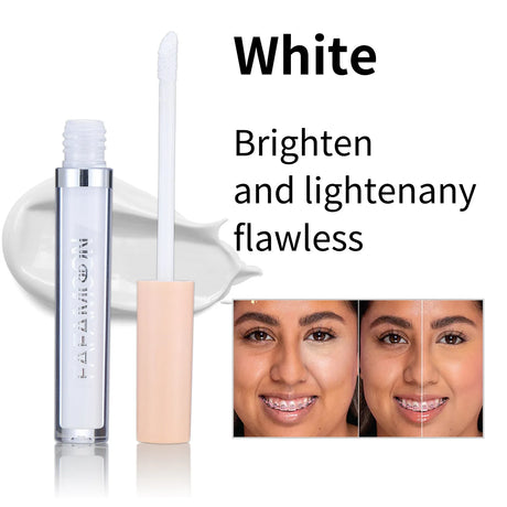 Waterproof Concealer Moisturising Coverage Dark Circles Acne Cream Liquid Foundation Waterproof Correcting Skin Color Cosmetics