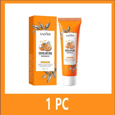 Orange Exfoliating Peeling Gel Facial Scrub Moisturizing Nourish Repair Scrubs Blackhead Removal Face Cleanser Korean Cosmetics