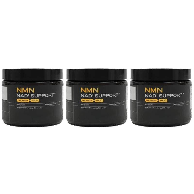 NMN NAD+ Support Capsules 1000mg with TMG & Quercetin Energy Support Wellness Supplement 60 Capsules