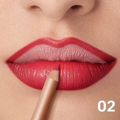 Nude Matte Lip Liner, Waterproof Long Lasting High Pigment Lip Pencil, Smooth Precise Lip Makeup Gift for Women