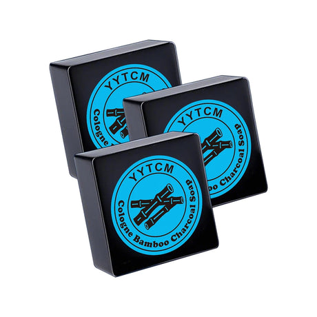 Men's Care Cologne Bamboo Charcoal Soap - Deep Clean & Bath Soap, Cleansing Face Soap Freshness 65G/Pc-1Pc