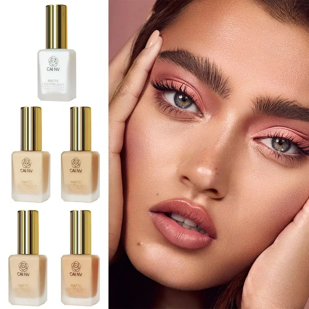 Double Wear Liquid Foundation Stay in Place Long Lasting Concealer Foundation Make-up Oil Control Moisturizing Facial Makeup