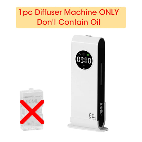 Automatic Sensor Aromatherapy Machine Wall-Mounted Fragrance Usb Rechargeable Deodorant Home Fragrance With Clock Function