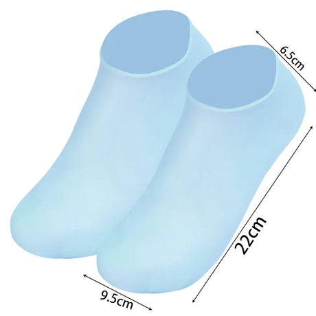 1/3pairs Silicone Moisturizing Foot Socks Anti Cracking Dry Dead Skin Foot Spa Tools Reusable Gel Stocking Protective Feet Cover